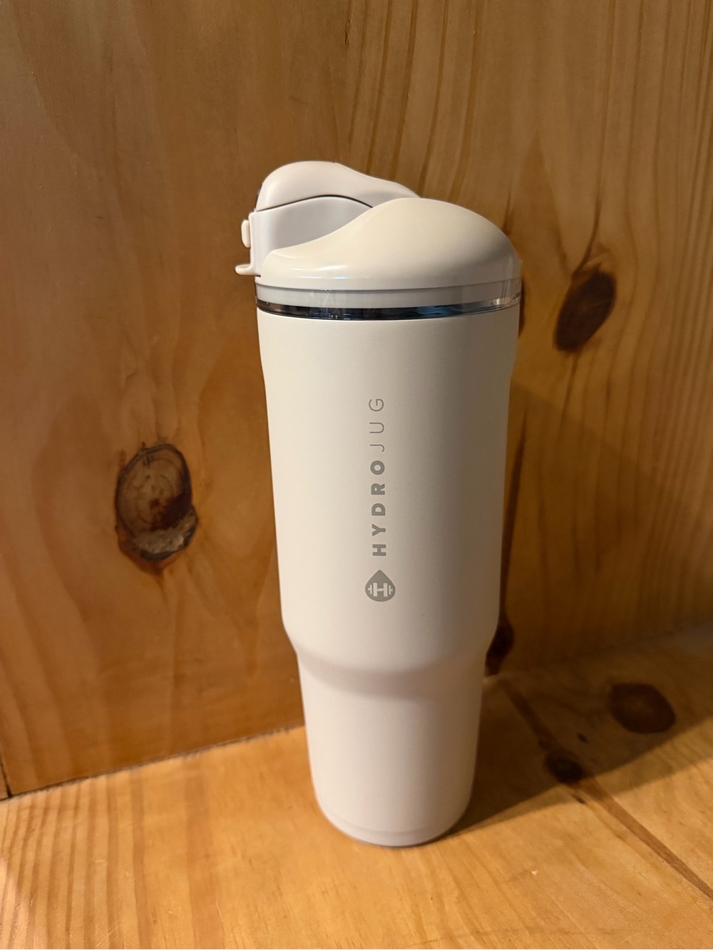 Hydrojug White Travel Tumbler - Insulated Bottle